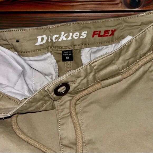 Dickies FLEX Pants Khakis Size 10 EUC - Picture 2 of 11